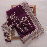 New Fancy Designer Saree With Blouse