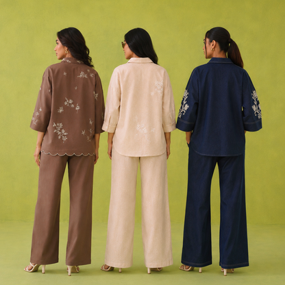 Pack of 3 Premium Designer Co-Ord Set for Women (C-10)