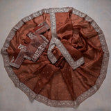 New Fancy Designer Saree With Blouse