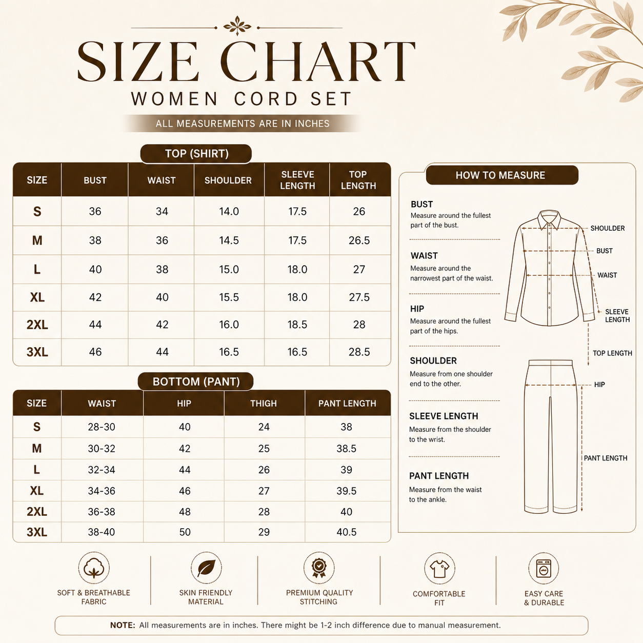Pack of 3 Premium Designer Co-Ord Set for Women (C-10)